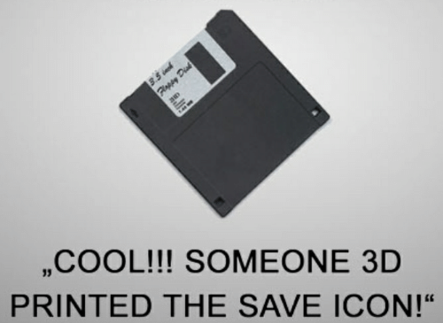 Floppy disk joke