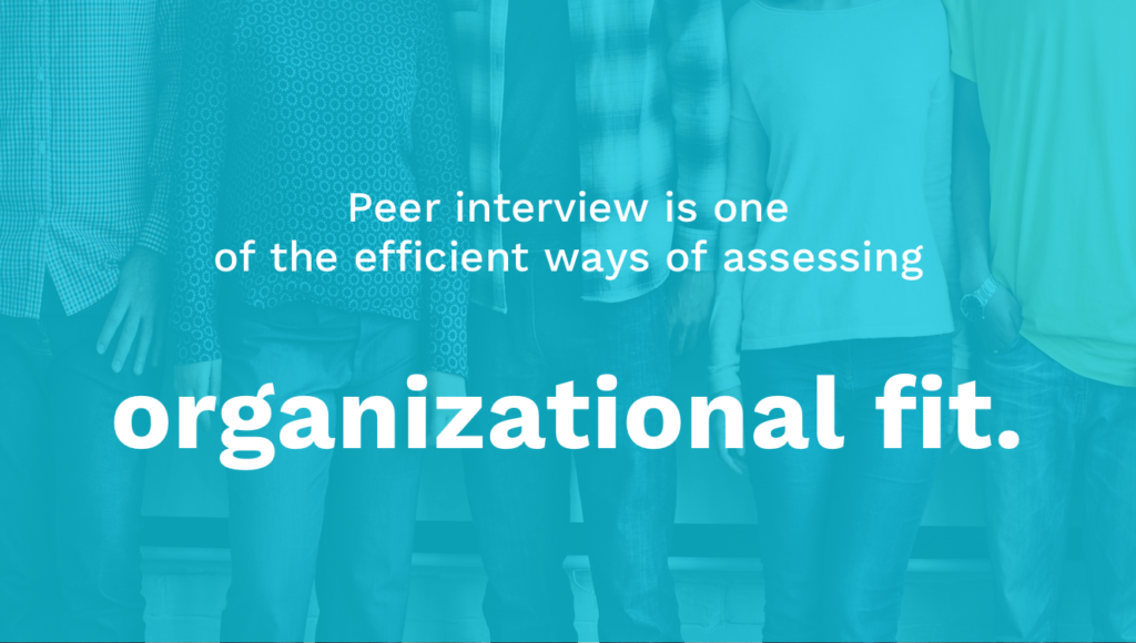 Peer Interview Organizational Fit