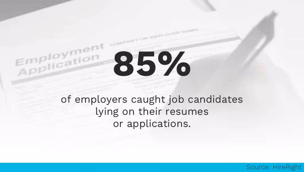Resume Lies