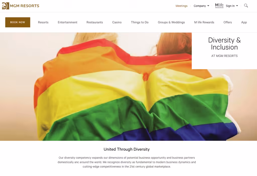 MGM Resorts Diversity