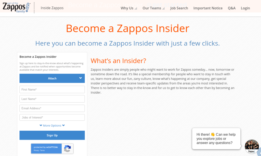 Zappos Insider