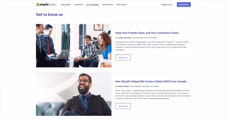 Shopify Careers