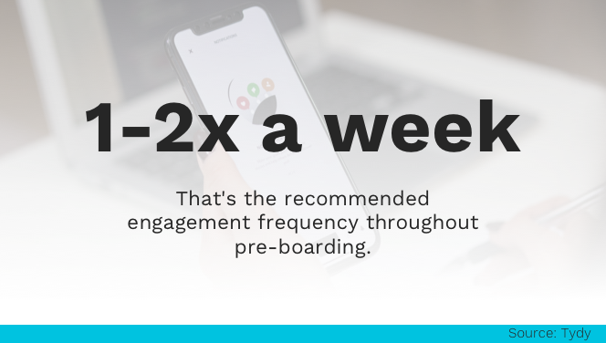 Pre-Boarding Engagement Frequency