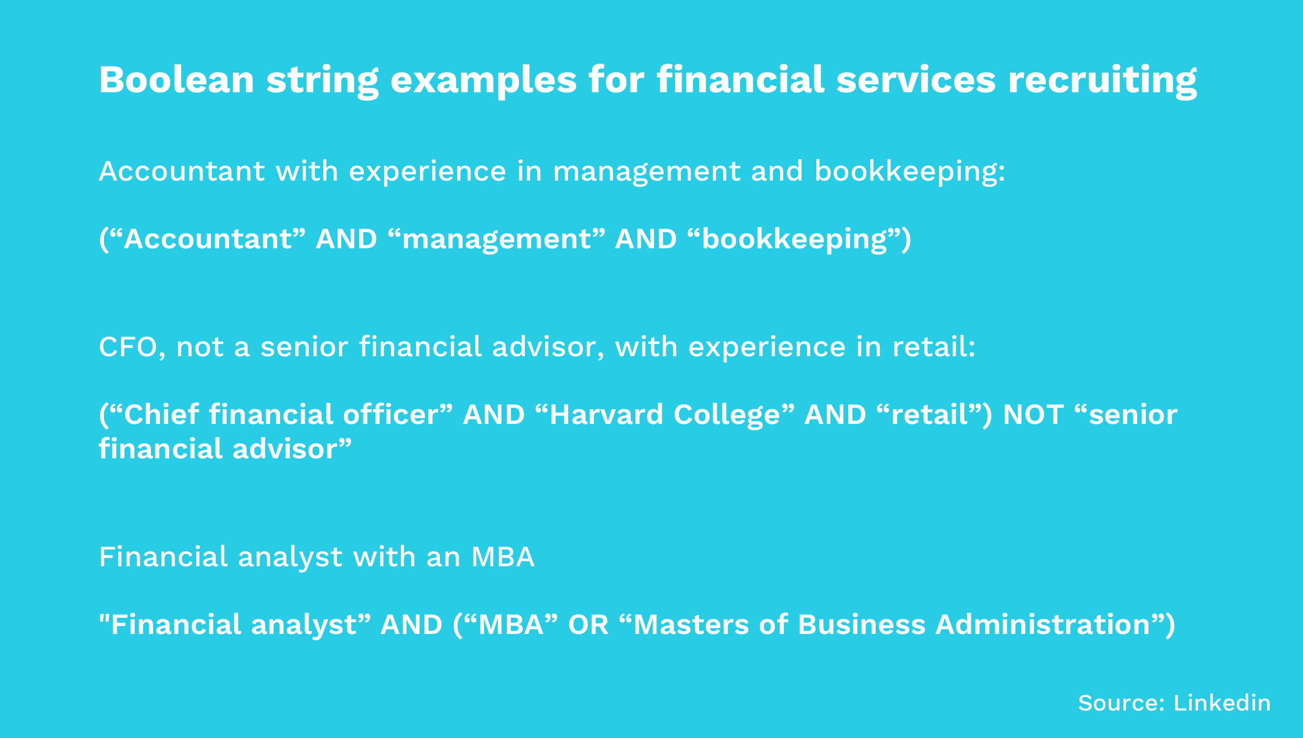 Boolean String Examples For Finance
