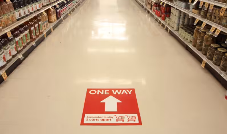 Grocery Store Social Distancing