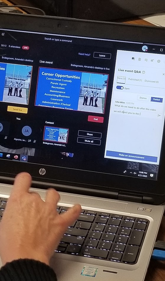 Virtual Job Fair Example