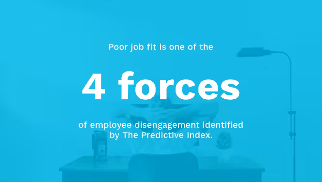 Poor Job Fit Disengagement