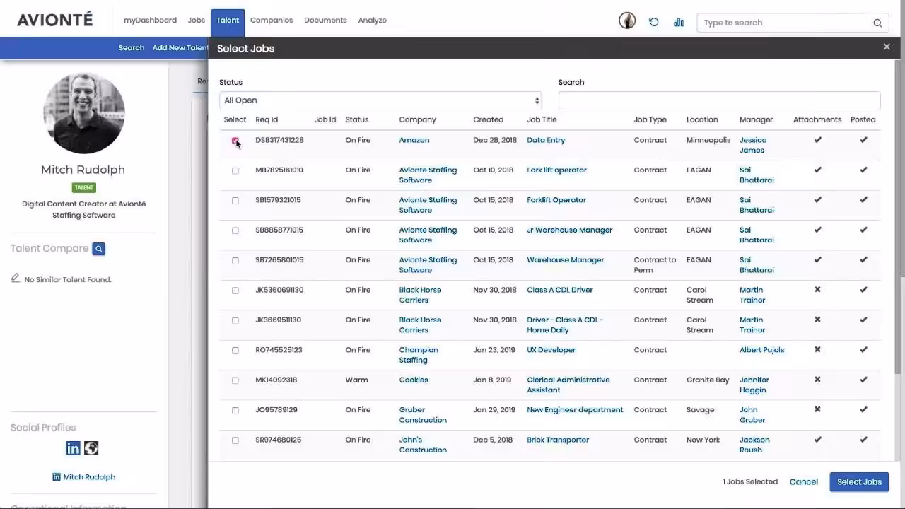 Avionte Screenshot