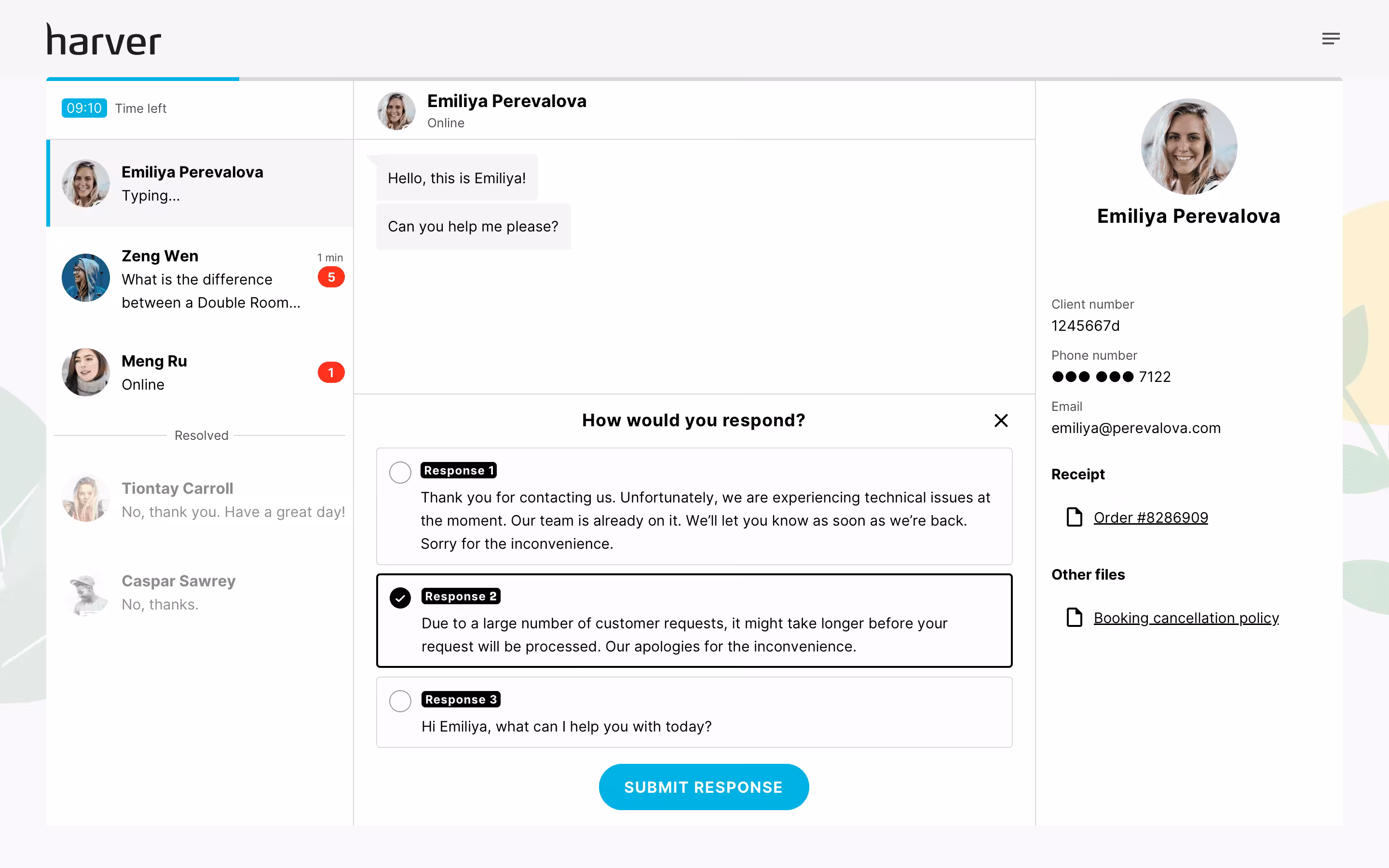 Chat Module Harver