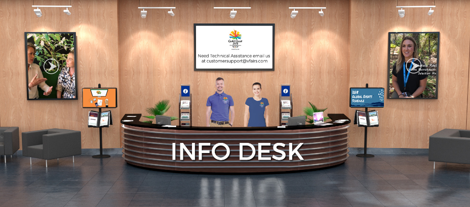 Virtual Hiring Event Info Desk