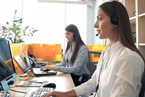 Work samples and simulations are the most accurate talent assessment tools. Job simulations and work samples have the strongest relationship to job performance - call center simulation image